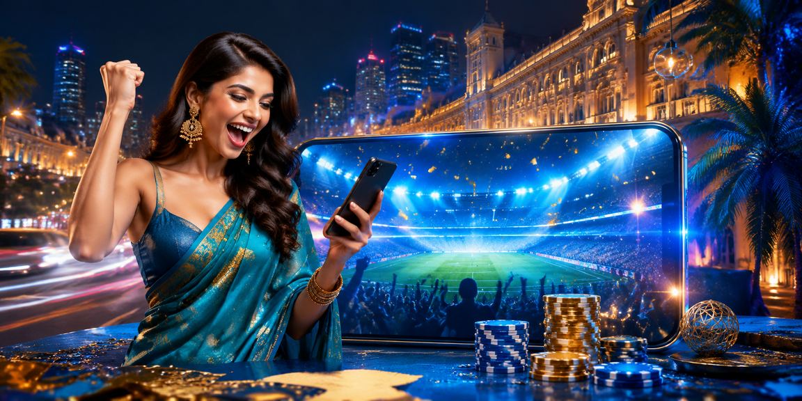 Evening view of MG Road Bangalore with mobile device gaming